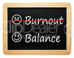Burnout and Balance