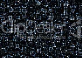 abstract background of mosaic blue tiles