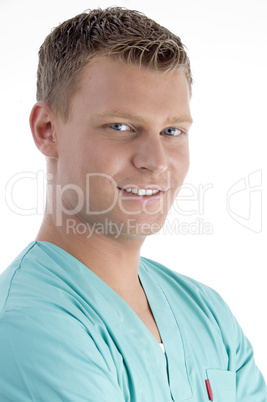 smiling young doctor