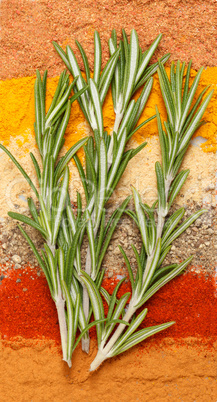spices and rosemary