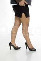 businesswoman legs