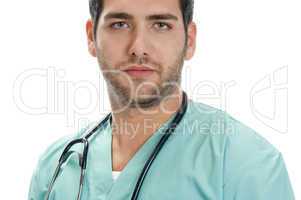 young handsome doctor
