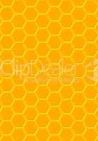 background in the form of honeycombs