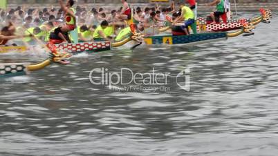 Dragon boat races in HongKong