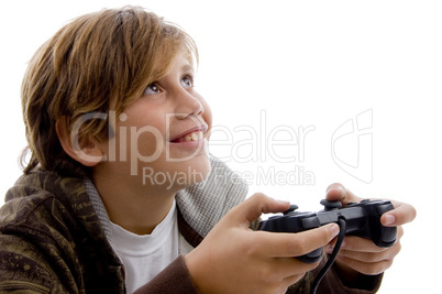 teen playing video games