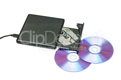 external dvd drive and disks