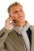 professional person busy on phone call