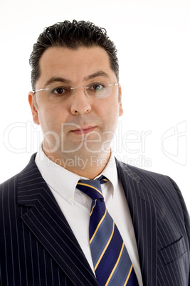 portrait of handsome businessman