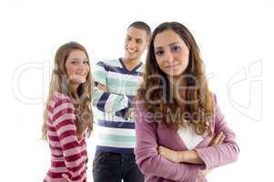 smiling group of teens