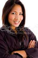 young asian professional posing smartly