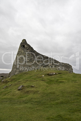 ancient stone housing in scotland