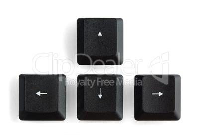 Arrow keys