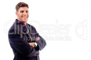 business concept man with smile