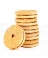 cookies white background