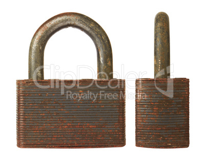 old padlock