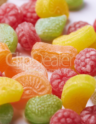 colorful candies