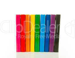 Multi color books