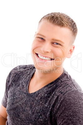 portrait of smiling man