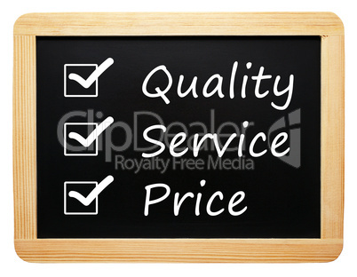 Quality Service Price