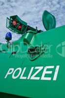 Polizeifahrzeug Police vehicle