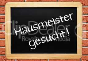 Hausmeister gesucht !