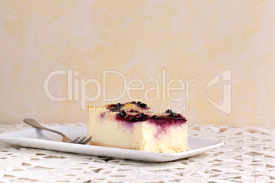 Heidelbeer Käsekuchen - Blueberry Cheese Cake