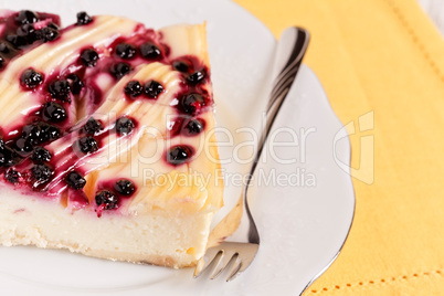 Heidelbeer Schmandkuchen - Blueberry Cheese Cake