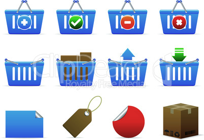 Shopping icons