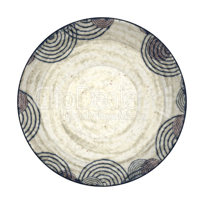pottery plate
