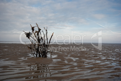 Wattenmeer, Himmel und Wolken