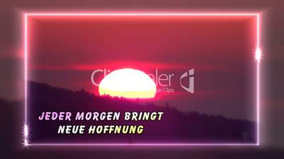 Sonnenaufgang