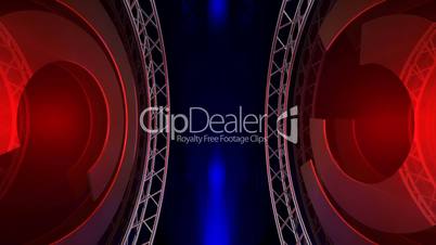 Blue/Red technical Background_HD Loop 15