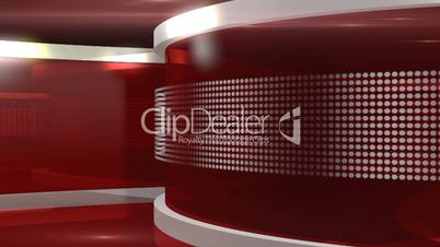 Virtual TV Studio red_HD Loop 81