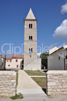 Kirche Sveti Anselmi in Nin, Kroatien