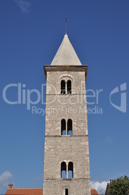 Kirche Sveti Anselmi in Nin, Kroatien