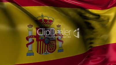 Flag of Spain_HD Loop 124