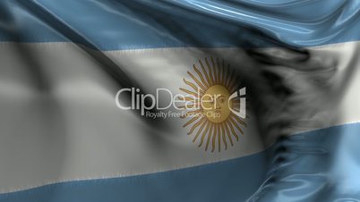Argentina Flag_HD Loop 129