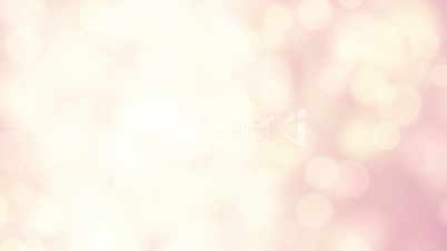 light-coloured pink yellow circle lights loopable background