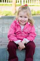 smiling of girl