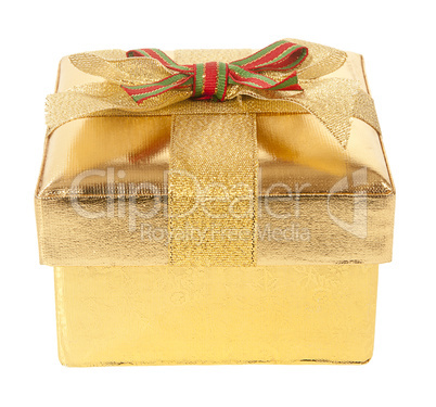 Gold gift box