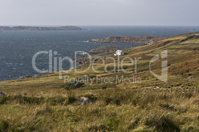 coastal landscape in northern scotland