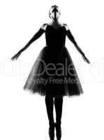 woman ballerina ballet tutu dancer dancing standing  tiptoe pose