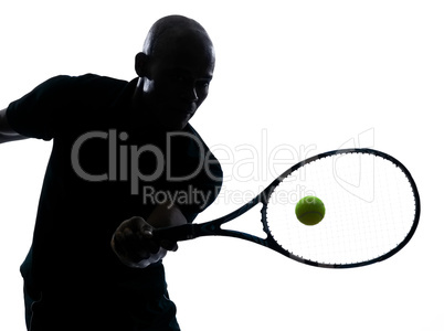 man tennis player forehand