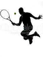 man tennis player forehand