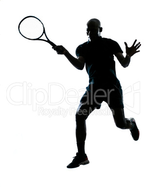 man tennis player forehand