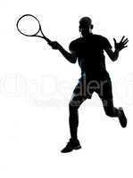 man tennis player forehand