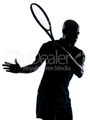 man tennis player forehand