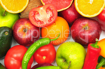 fruits and vegetables