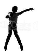 hip hop funk dancer dancing man