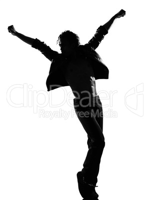 hip hop funk dancer dancing man